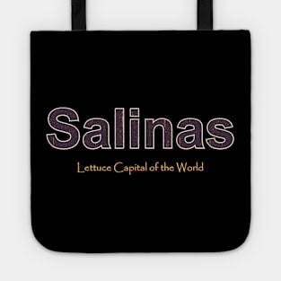 Salinas Grunge Text Tote