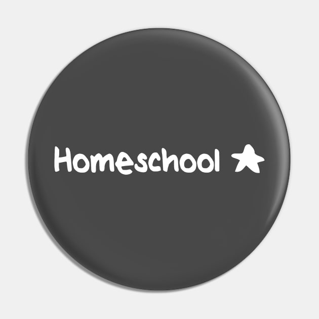 Homeschool Star Pin by The Natural Homeschool