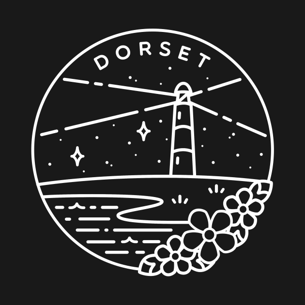 Dorset, South England Emblem - Black by typelab