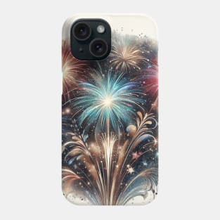 Gilded Nebula Phone Case