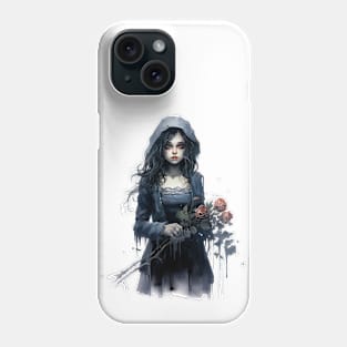 Fairy Gothic Princess, Halloween, Gothic Art Phone Case