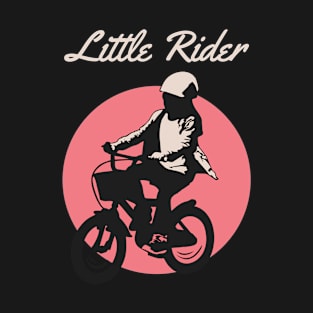 LITTLE RIDER GIFT FOR WHO LOVES BICYCLES T-Shirt