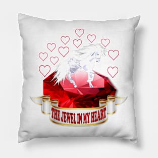 Horse Lovers Love Jewel Pillow