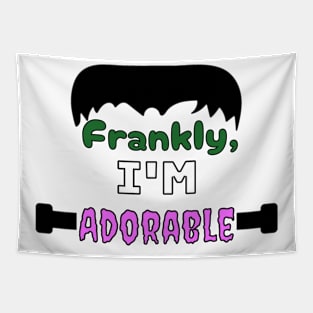 Frankly i'm adorable, Cute halloween Tee Tapestry