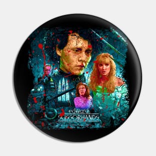 Enigmatic Beauty Edward Scissorhands Unveiled Pin