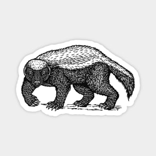 Honey Badger Magnet