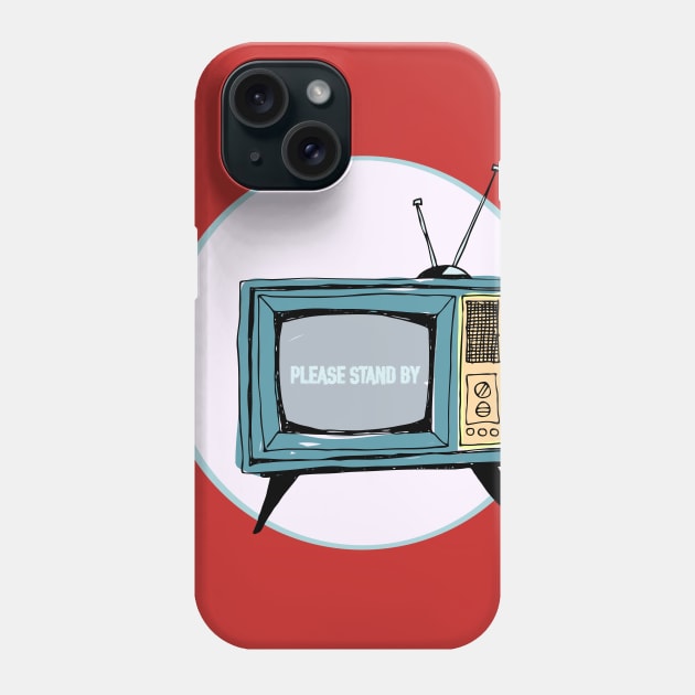 tv Phone Case by callingtomorrow