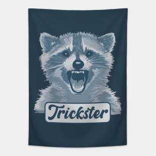 Raccoon Trickster Tapestry