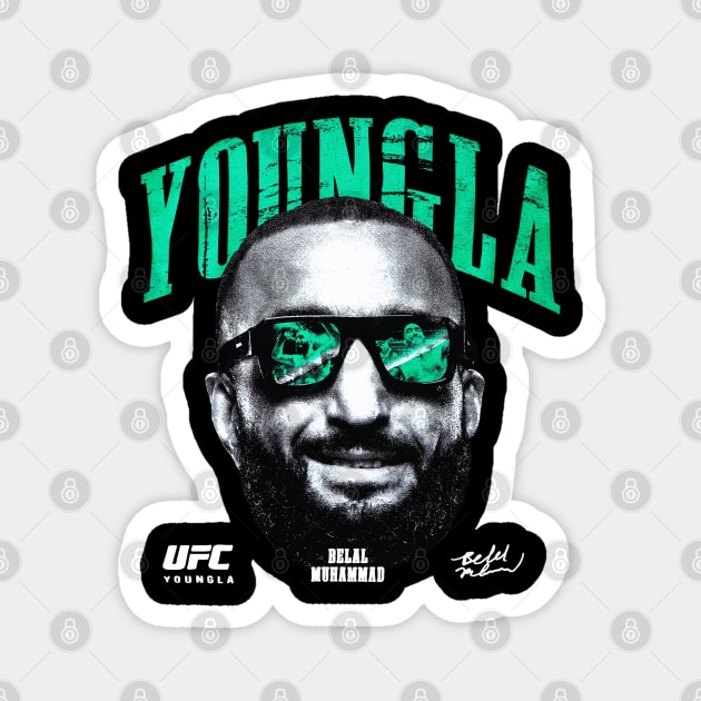 Belal Muhammad - MMA - UFC Magnet by nicklower