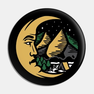 Cool Moon Pin