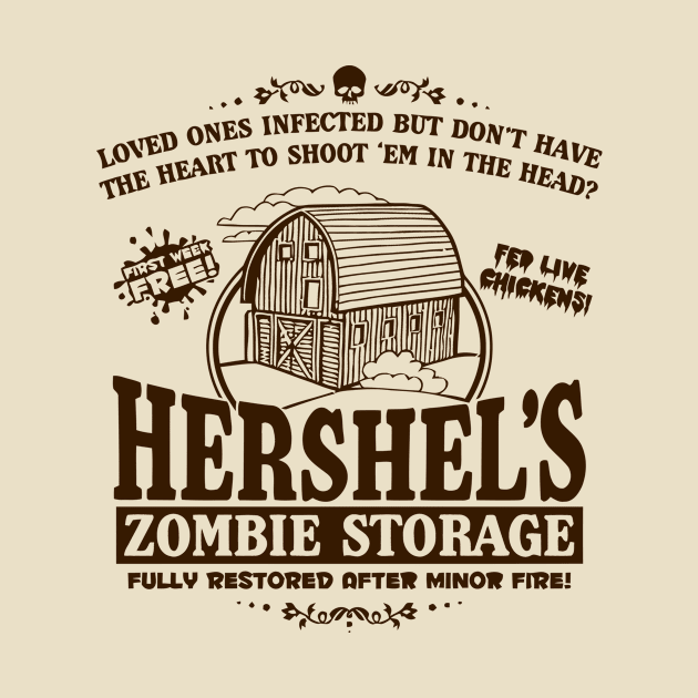 Hershel's Zombie Storage by silvianuri021