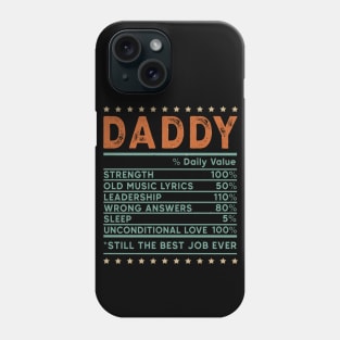 Daddy Father’s Day design Phone Case