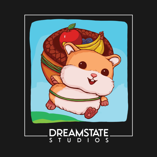 FruitFat Hamster Game with Dreamstate Studios Logo by DreamstateStudios