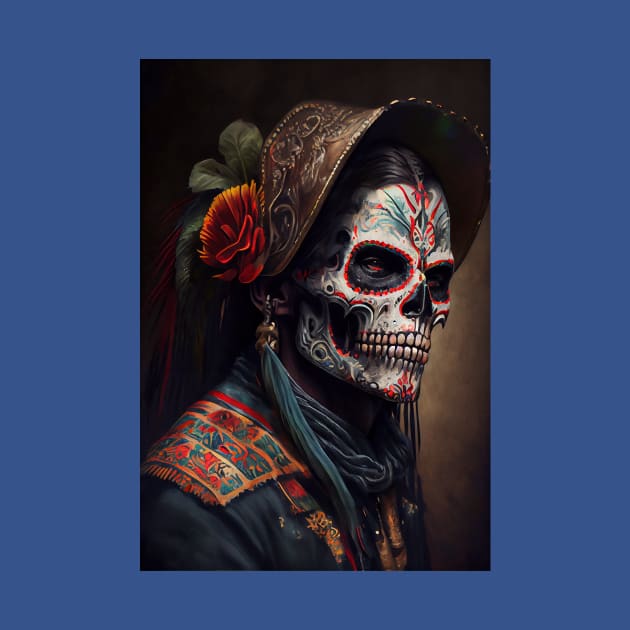 Day of the dead V3 - Men Oil paint by ABART BY ALEXST 