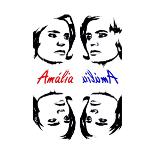 Amália Rodrigues ao espelho T-Shirt