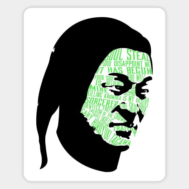 Shang Tsung Portrait Art - Mortal Kombat Art Gallery