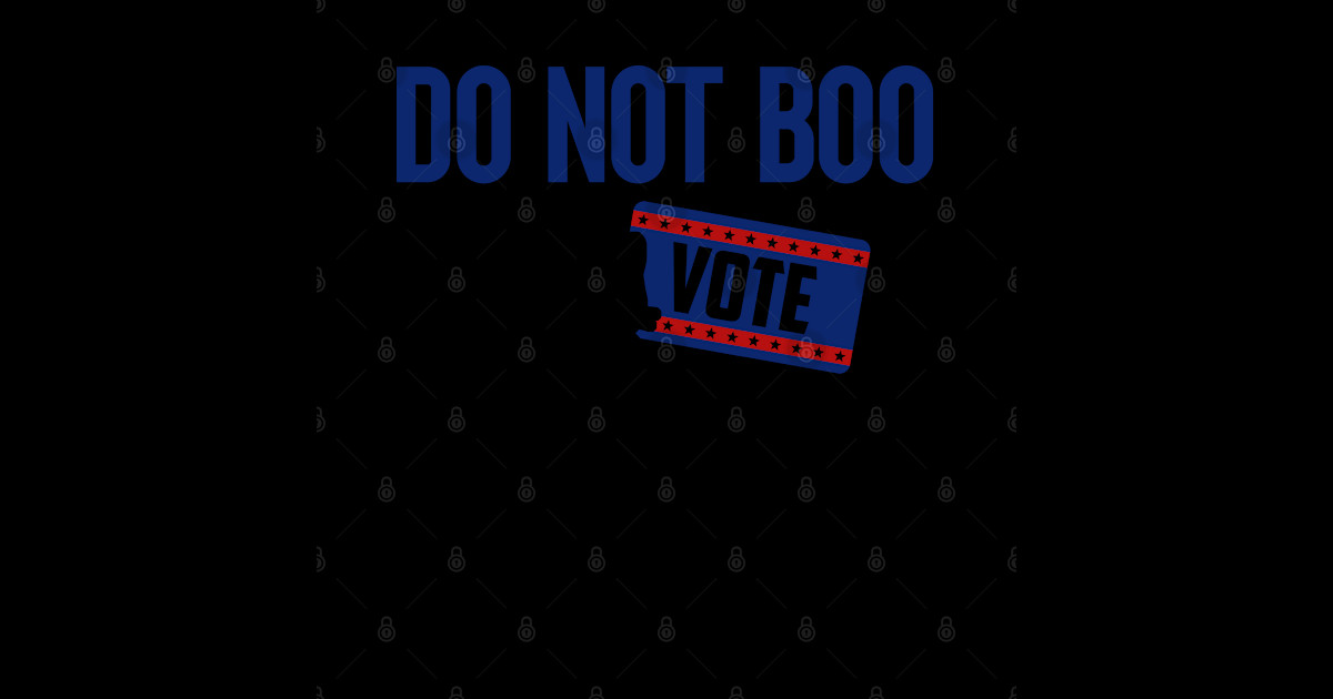 Do Not Boo Vote Kamala Harris 2024 Black Cat Ghost Halloween - Do Not ...