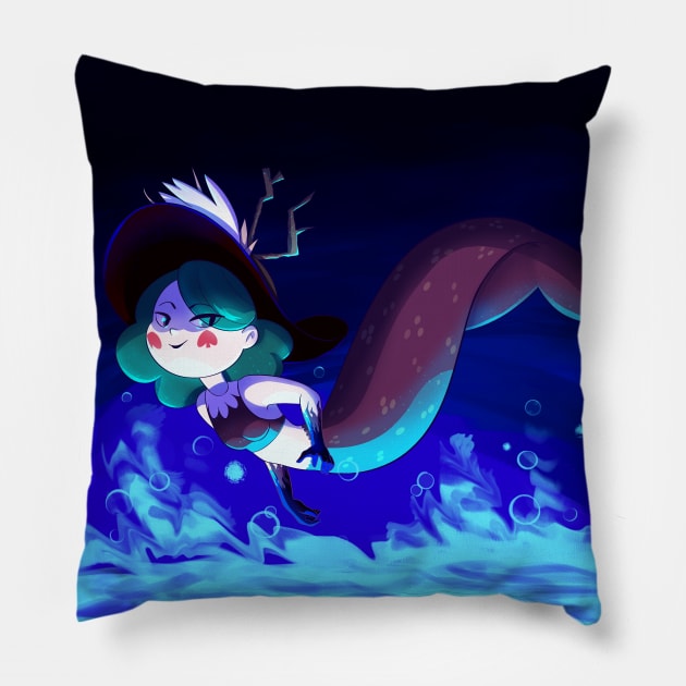 Eclipsa Mermaid Pillow by MahiStuff