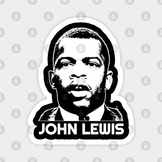 John Lewis, Black History Magnet by UrbanLifeApparel