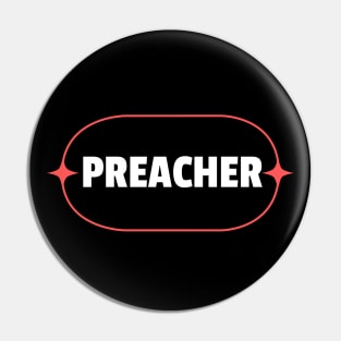 Preacher | Christian Pin