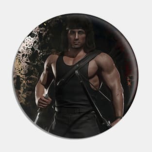 Rambo from Mortal Kombat 11 Art Print - 127212207 Pin