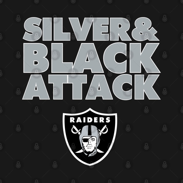 The Silver & Black Attack is Back! by capognad