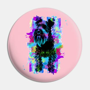 Giant Schnauzer Munchener Print Poster Art Pin