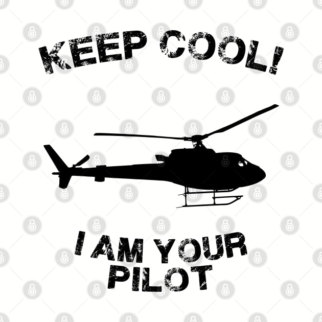 Because I'm The Captain aviation airpane pilot gift idea present by MARESDesign