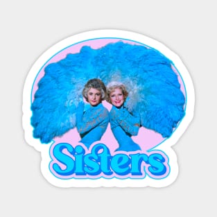 Betty and Bea / White Christmas Sisters Magnet