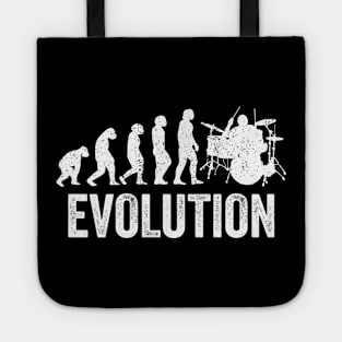 Funny Evolution - Drummer and Drum Lovers Tote