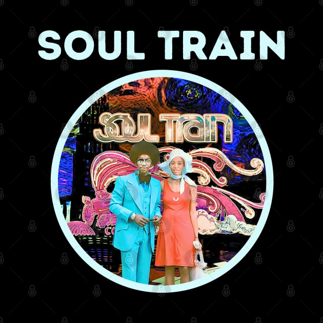 soul train || 80s blue by claudia awes