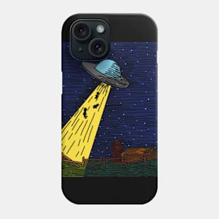 UFO Abduction Phone Case