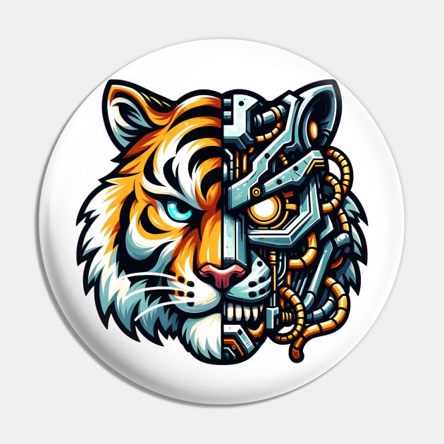 You didn't know Tiger is a Robot Pin by DrextorArtist