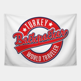 Turkey backpacker world traveler Tapestry