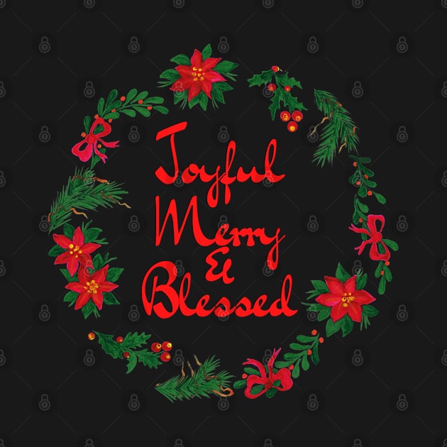 Joyful Merry & Blessed by Ms Ruth