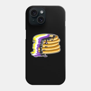 Nonbinary Pride Pancakes LGBT Phone Case