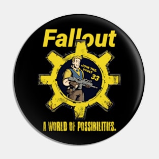 The Unknown Calls - Join Vault 33 Pin