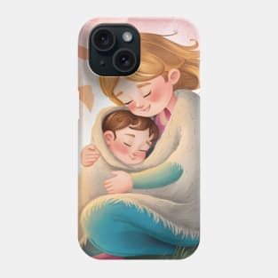 Mother's Embrace: Capturing the Special Bond Between Mother and Child Phone Case