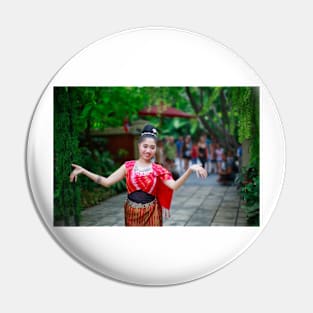 Thai traditional dancer Pin