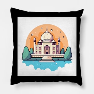 Taj Mahal Pillow