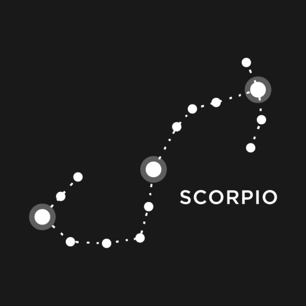 Scorpio Zodiac Constellation Sign by writewin