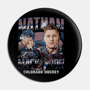 Nathan MacKinnon Colorado Vintage Pin