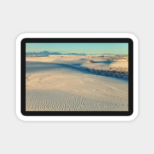 White Sand Dunes Magnet