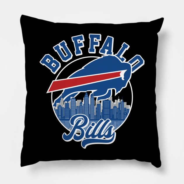 Buffalo Bills - New York Pillow by Ubold
