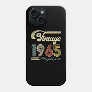 Retro Vintage 1965 59th Birthday Gift Men Women 59 Years Old Phone Case