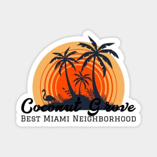Coconut Grove Best Miami Neighborhood Magnet