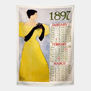 Calendar,1897 Tapestry