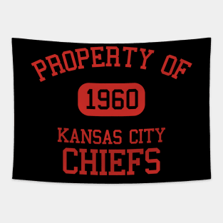 Property of Kansas City Chiefs Tapestry