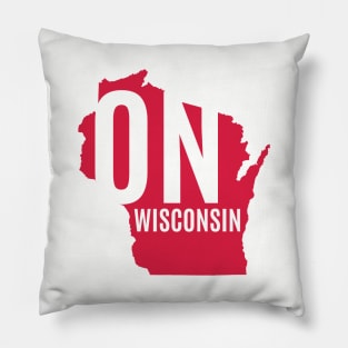 On Wisconsin Pillow