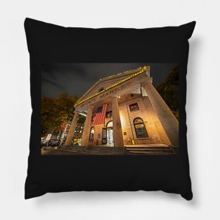 Faneuil Hall Quincy Market Boston MA Pillow